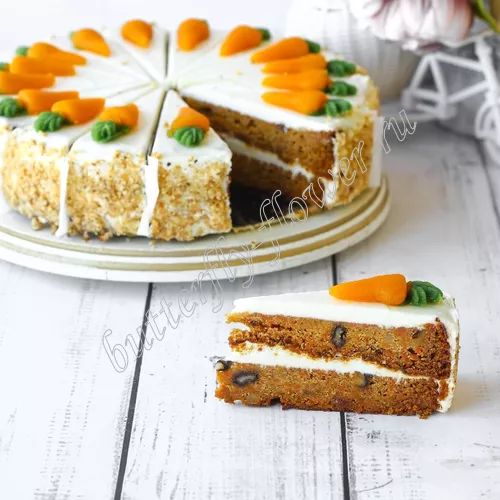 Торт Морковный (1 порция)